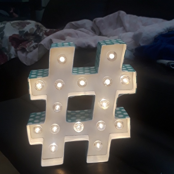 Marquee sign Hashtag - Picture 3 of 3